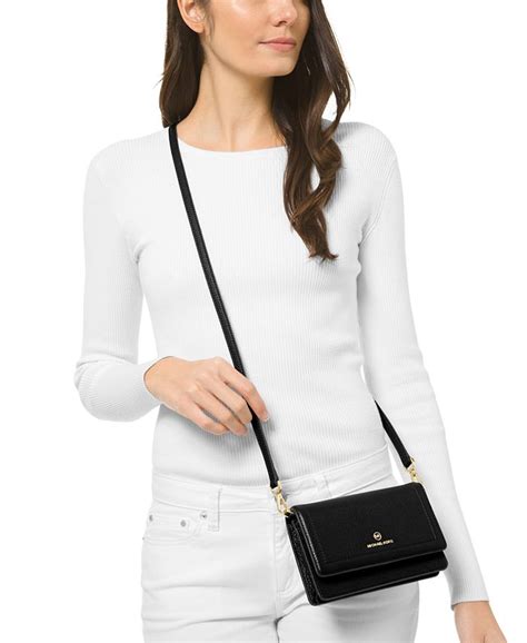 michael kors women's jet set charm small phone crossbody